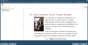 Selection Driven Component Team Members by Bio example